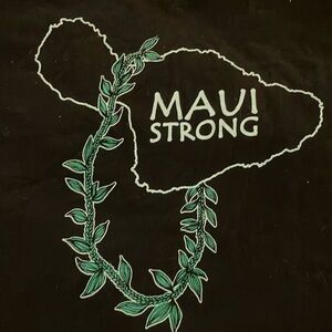 Maui Strong Gildan Black men’s Tshirt XL